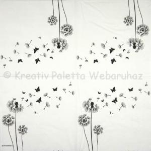 Szalvéta - pitypang