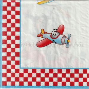 Szalvéta - repülőgép és helikopter - Airplane and  Helicopter