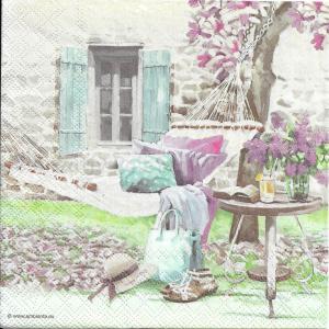 Szalvéta - romantikus kert