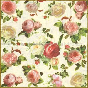 Szalvéta - rózsák - Rosalia