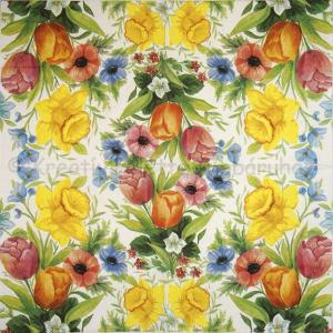 Szalvéta- tavaszi virágok