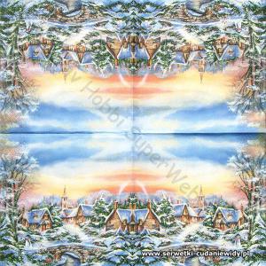 Szalvéta - téli éjszaka