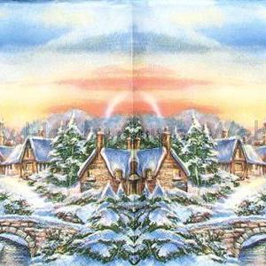 Szalvéta - téli éjszaka