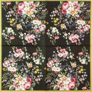 Szalvéta - virágcsokor