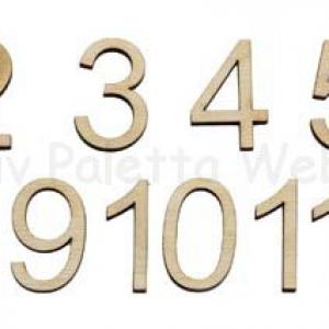 Számkészlet óralaphoz 2,5 cm