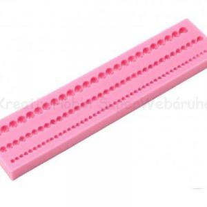 Szilikon öntőforma - gyöngysor