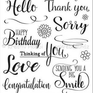 Szilikon pecsételő - feliratok