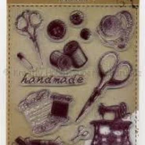 Szilikon pecsételő - handmade, varrás