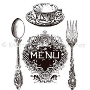 Szilikon pecsételő - menü