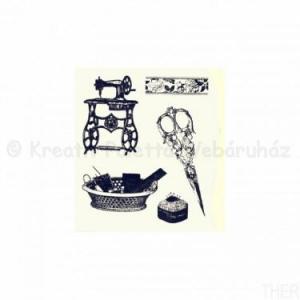 Szilikon pecsételő -  varró eszközök