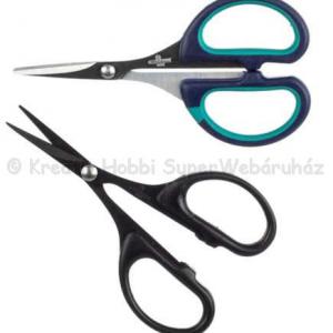 Sziluett olló 11 cm, 2 db - teflon/sima