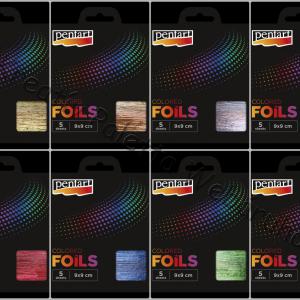 Színes fólia lap 5 db/cs