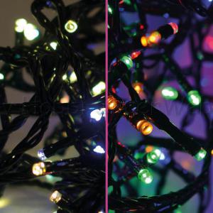 Színváltó fényfüzér 9,6 m 120 LED