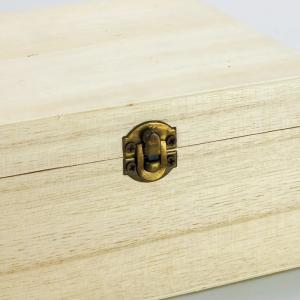 Teafiltertartó doboz 4 rekeszes 15 x 15 x 8 cm