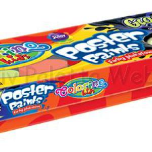 Tempera készlet  10 + 2 fluoreszkáló x 20 ml - Colorino