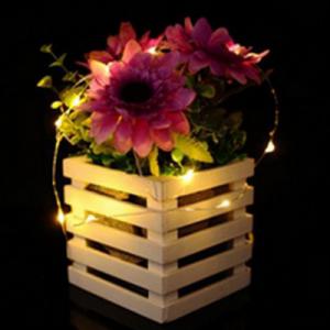 Tündérfény dekor füzér elemes,  2 m 20 LED