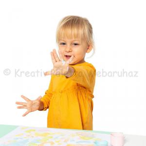 Ujjfesték pasztell színek 6 db-os készlet