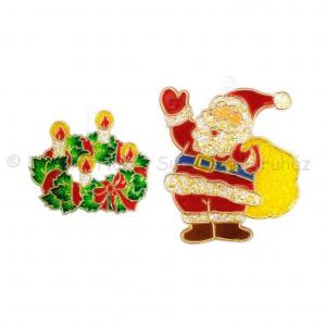 Üvegmatrica festék szett 6 x 10,5 ml + 6 db fényvarázs - karácsonyi angyalka