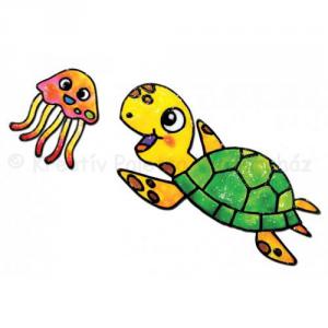 Üvegmatrica- fóliafesték szett 6 x 10,5 ml