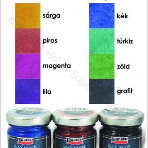 Viaszpaszta színes  METÁL 20 ml Wax