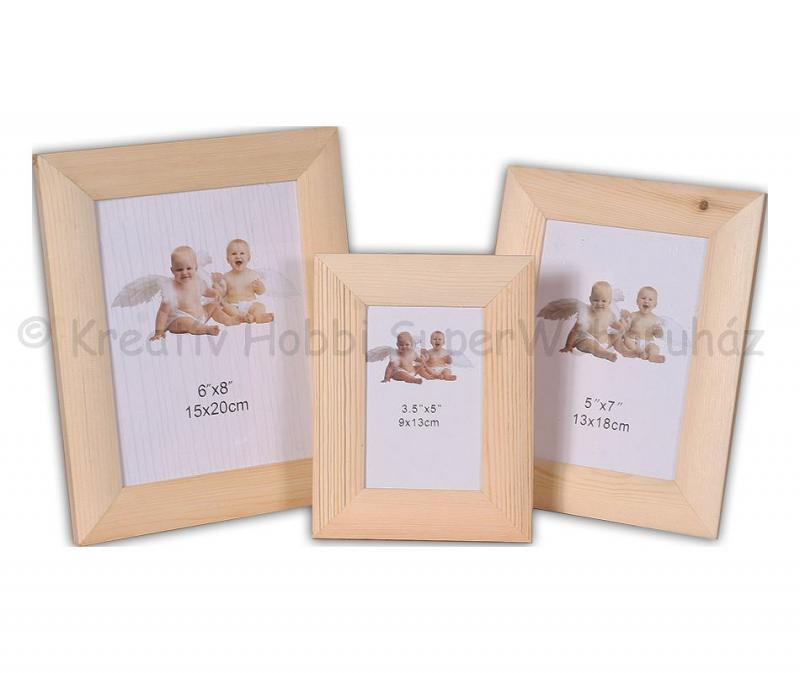 Fa képkeret  10 x 15 cm