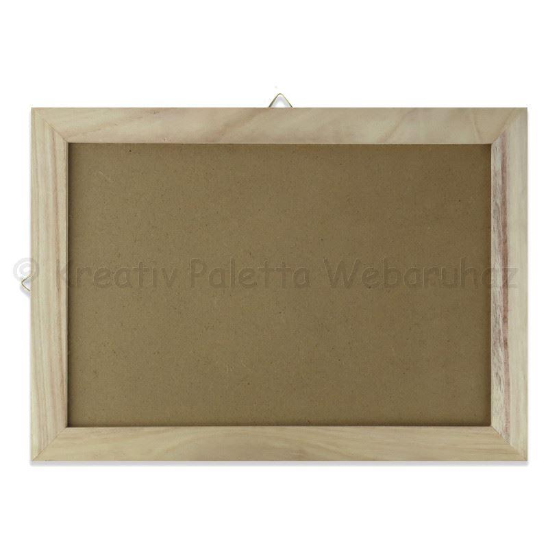 Fa képkeret 25 x 35 cm, A4-es képhez