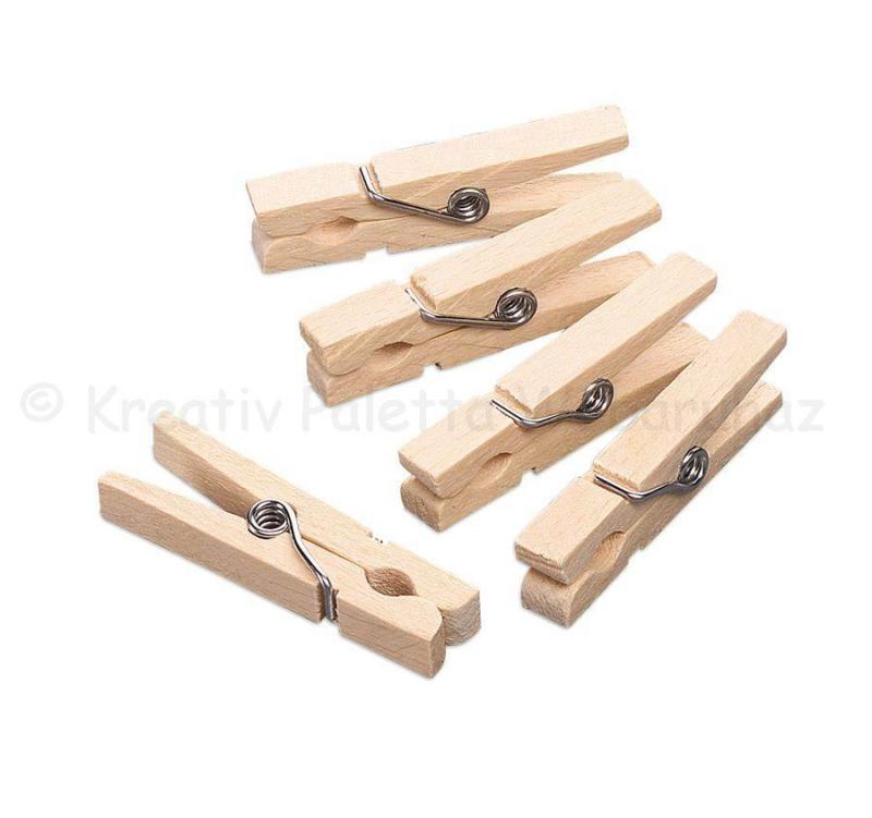 Facsipesz 7 cm, 5 db - natúr