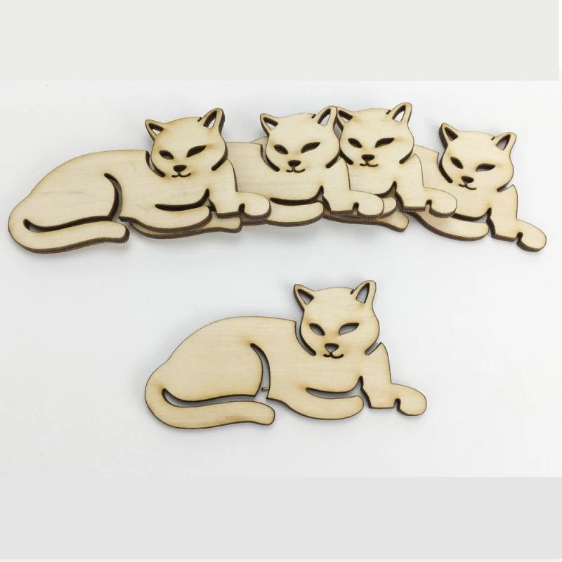 Fafigura - cica  4 x 8 cm