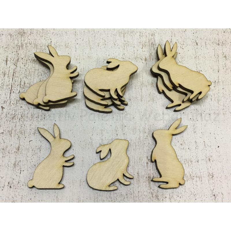 Fafigura - húsvéti nyuszi 3 db