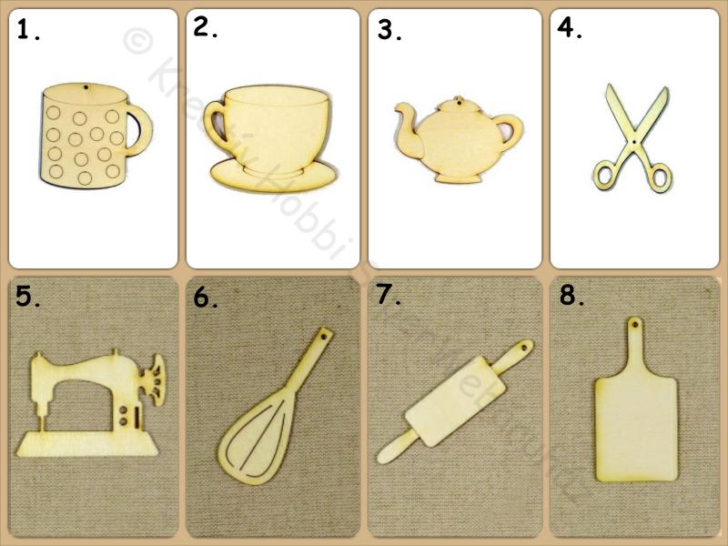 Fafigurák vegyes I.