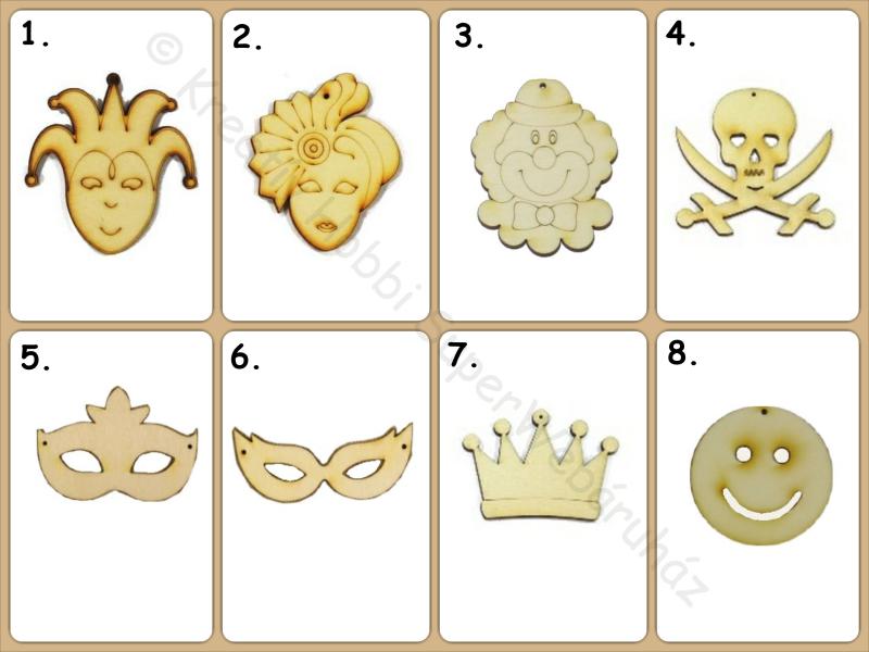 Fafigurák vegyes IV.