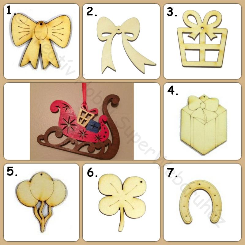 Fafigurák vegyes VII.