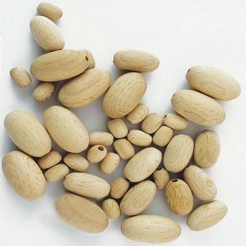 Fagolyó natúr ovál, különböző méretek 5 db