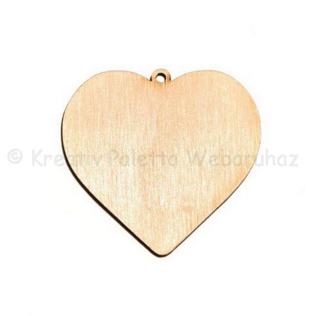 Falap - szív akasztóval 10 cm