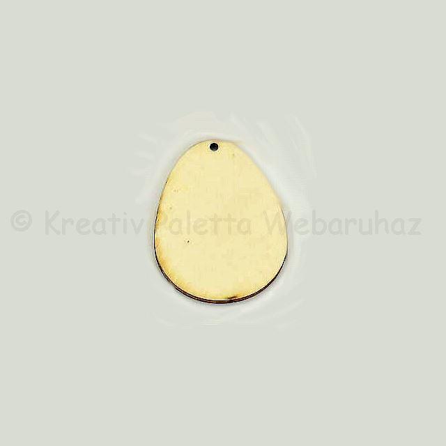 Falap - tojás fúrt lyukkal, 6 cm