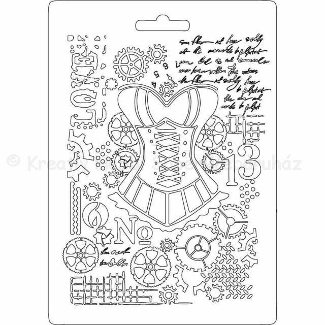 Felületmintázó- textúra lap, A5 - modell