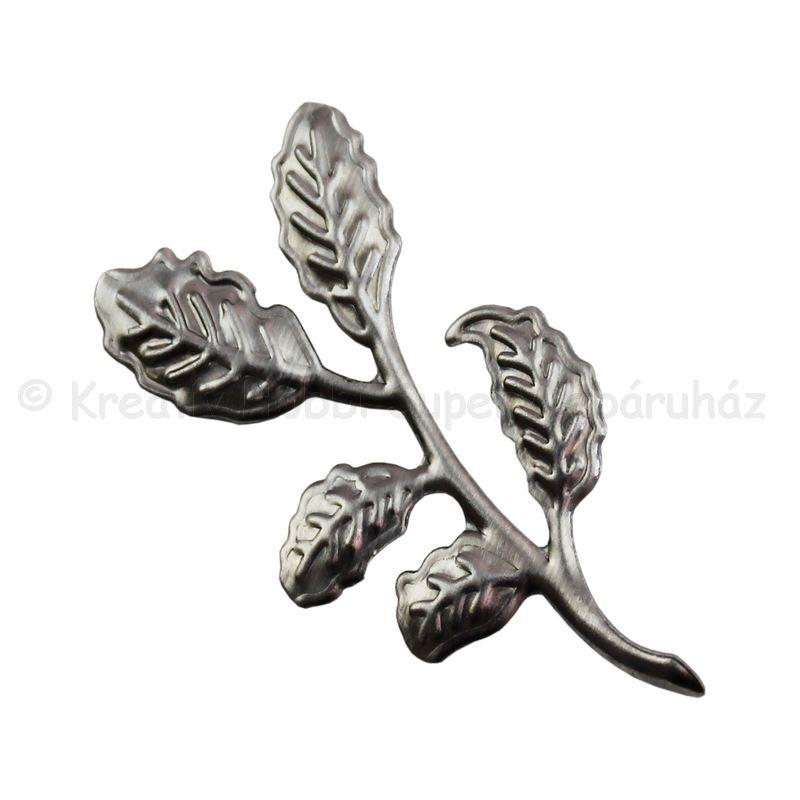 Fém díszítőelem - ág 4 cm 2 db