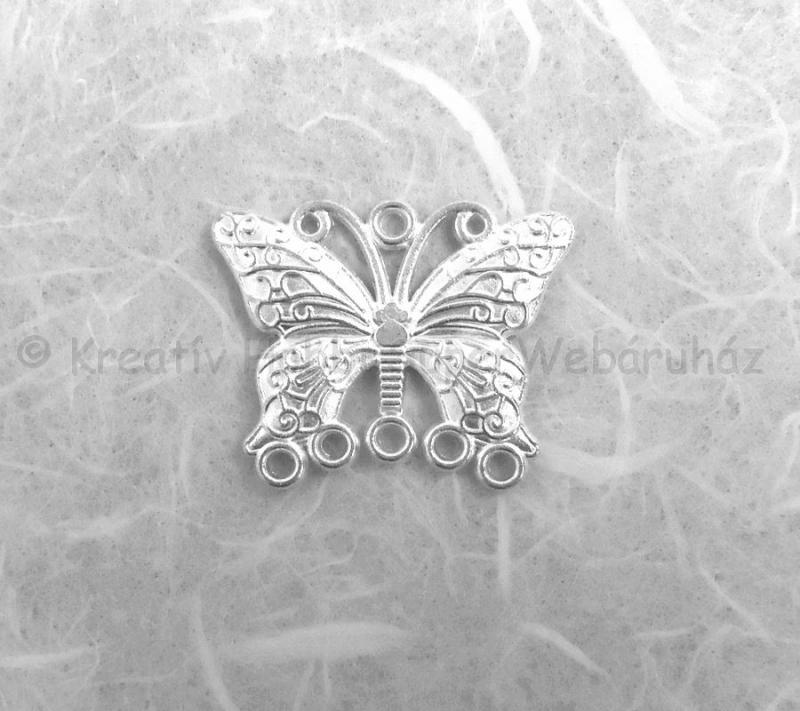 Fém medál - pillangó