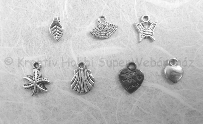 Fém medálok, zsuzsuk, fityegők