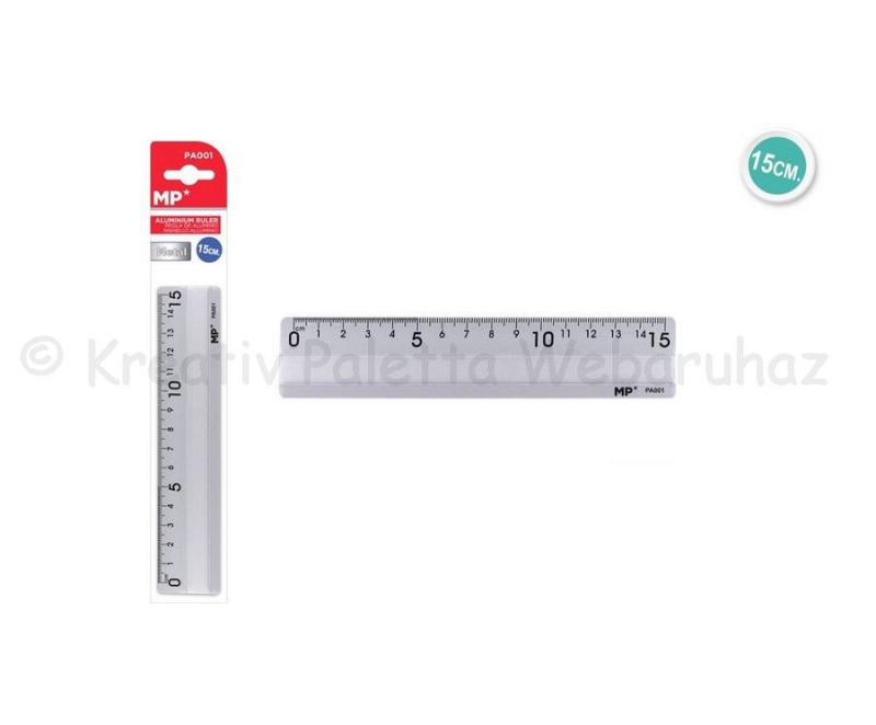 Fémvonalzó 15 cm