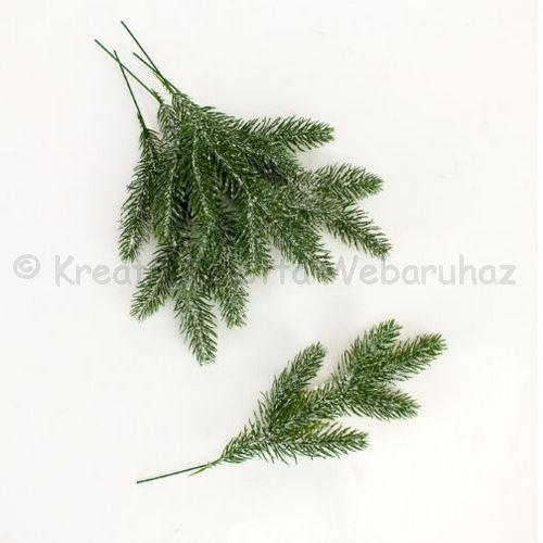 Fenyőág havas 25 cm