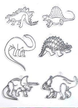 Fényvarázs - dínók 6 db