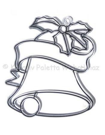 Fényvarázs - harang 9 x 7,5 cm