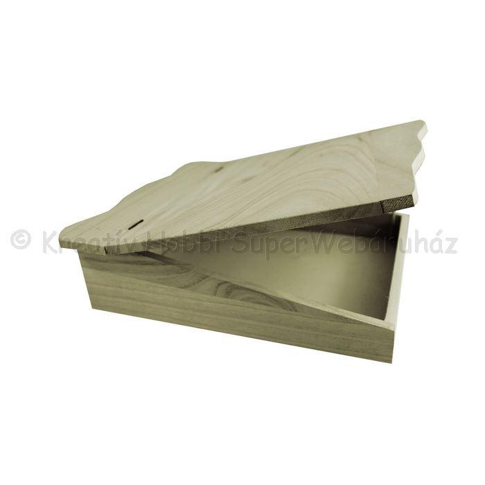 Ferde tetejű doboz 28,5 x 24 x 7,8 cm