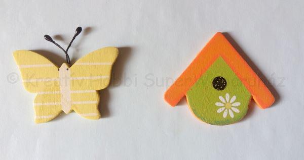 Festett fafigura, többféle