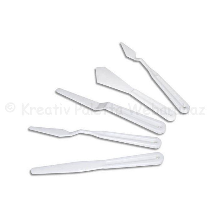 Festőkés 5 db-os készlet műanyag