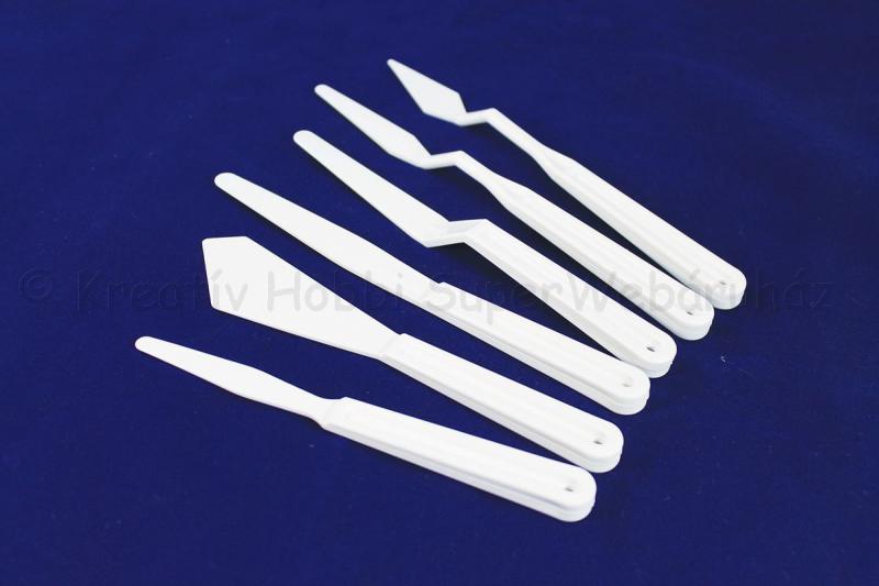 Festőkés 6 db-os készlet műanyag