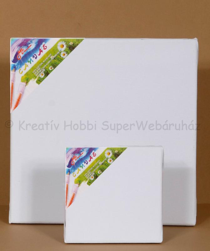 Feszített vászon 24 x 24 cm