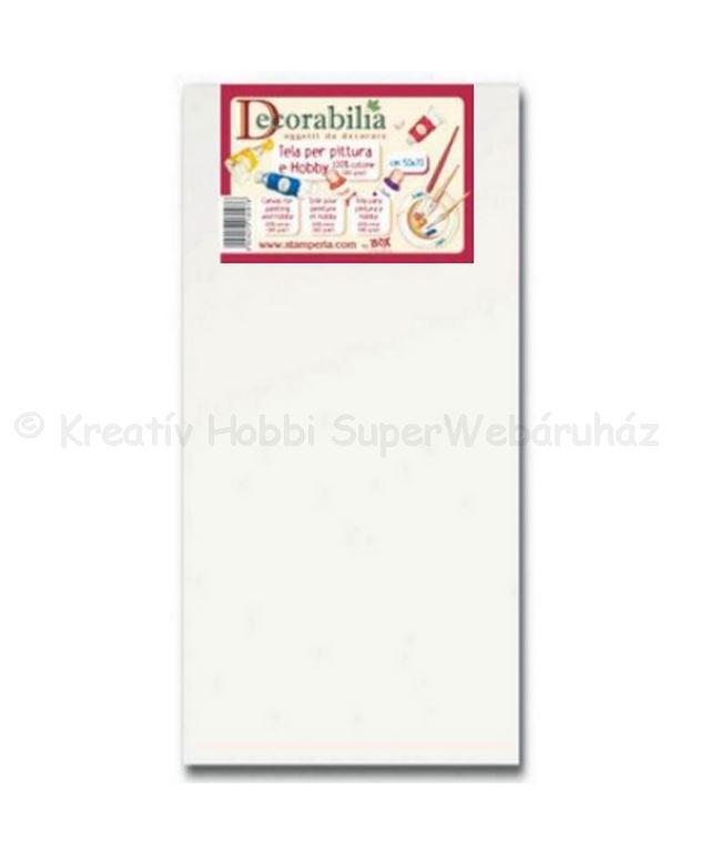 Feszített vászon 25 x 50 cm