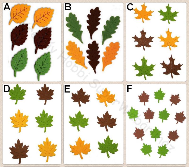 Filcfigura - falevelek